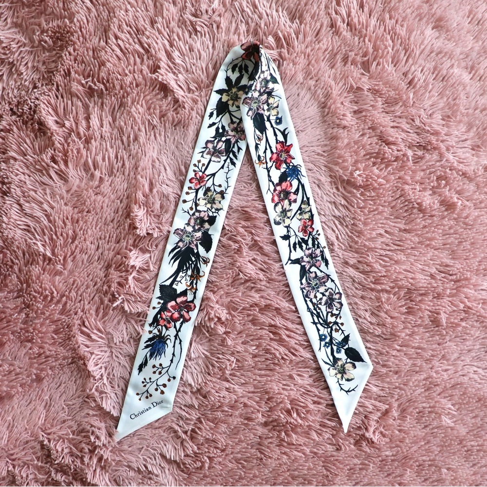 Christian Dior Rose Mutabilis Mitzah Scarf